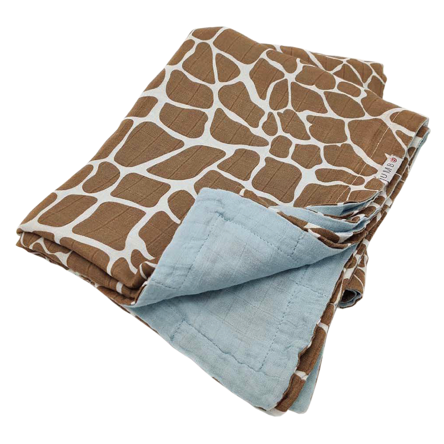 Муслиновое одеяло "Жираф и Плывущее облако", 118х90 см UMBO детское, цвет нет цвета - фото 1