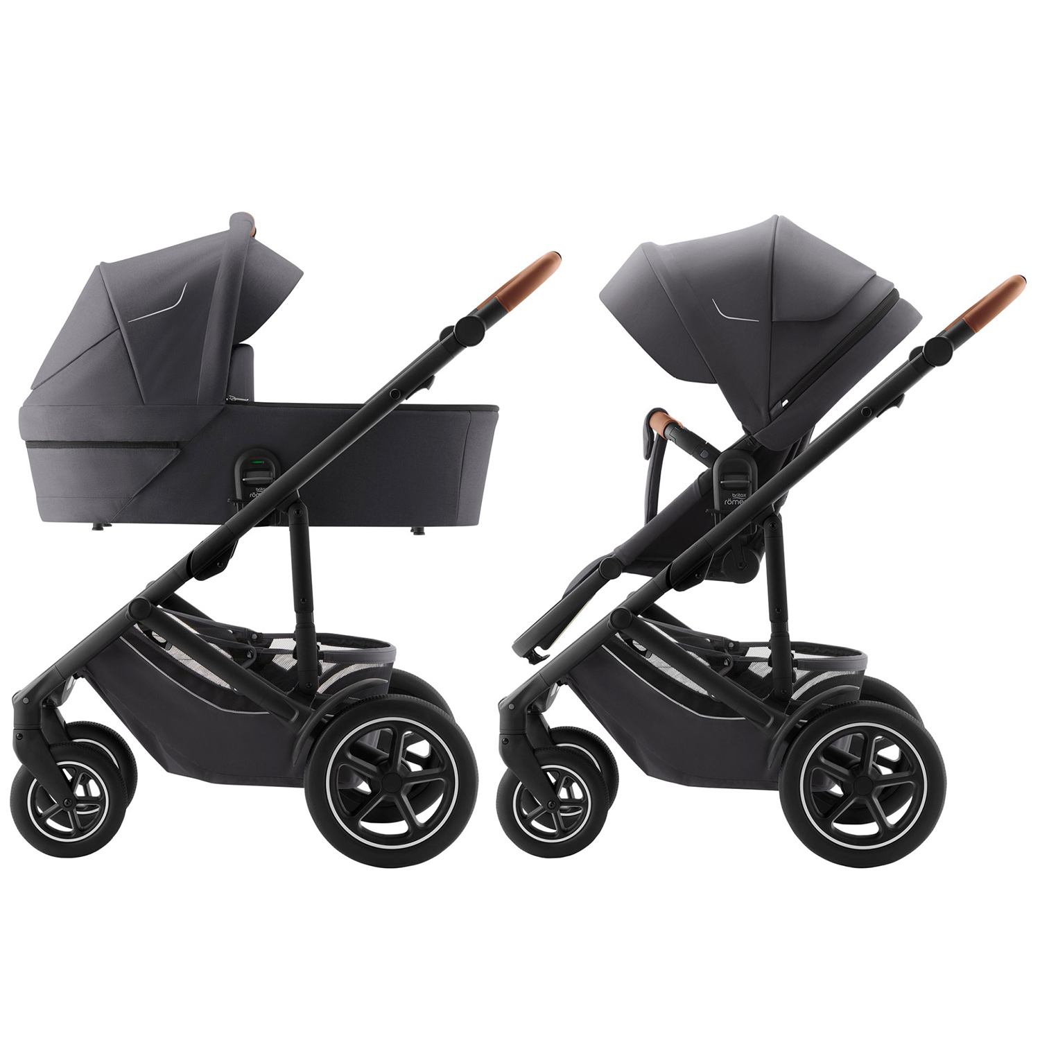 Коляска 2 в 1 SMILE 5Z Midnight Grey Britax Roemer Вид№2