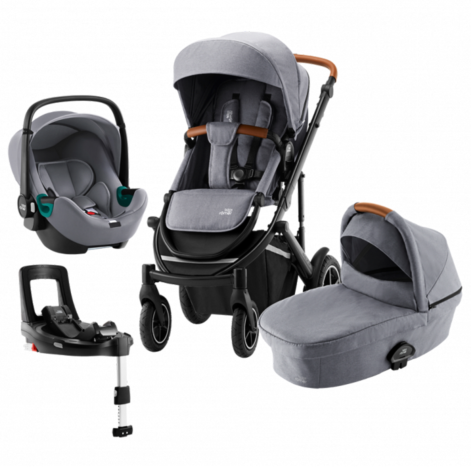 

Коляска Britax Roemer 3 в 1 Britax Roemer Smile III Plus Frost Grey, Нет цвета, Коляска Britax Roemer 3 в 1 Britax Roemer Smile III Plus Frost Grey