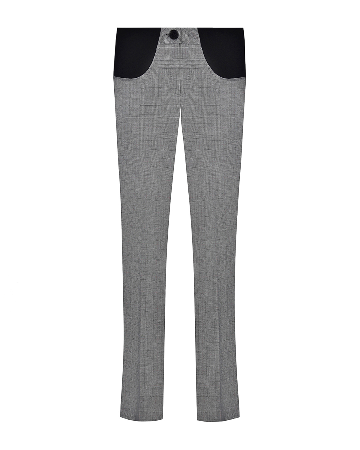 Серые брюки с эластичными вставками Dan Maralex