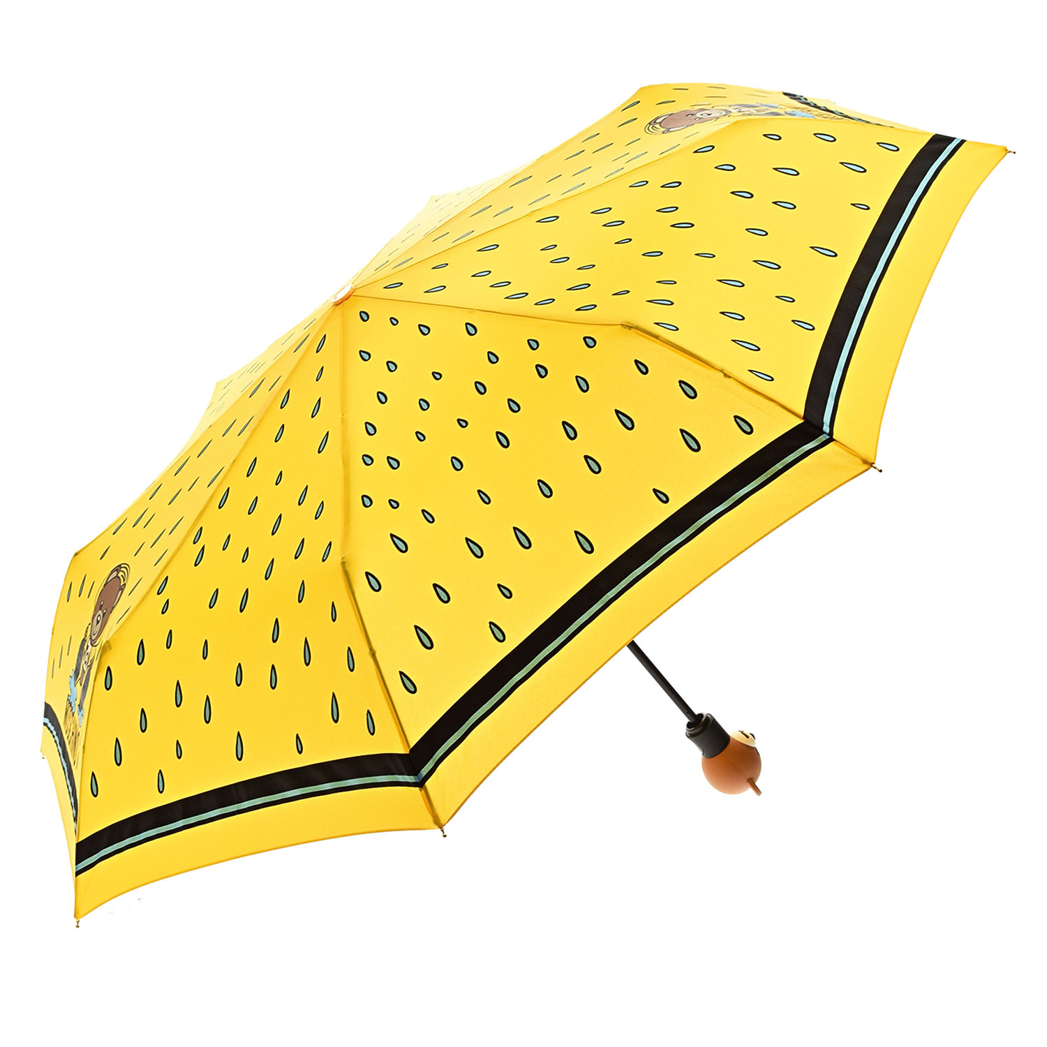 Желтый зонт
