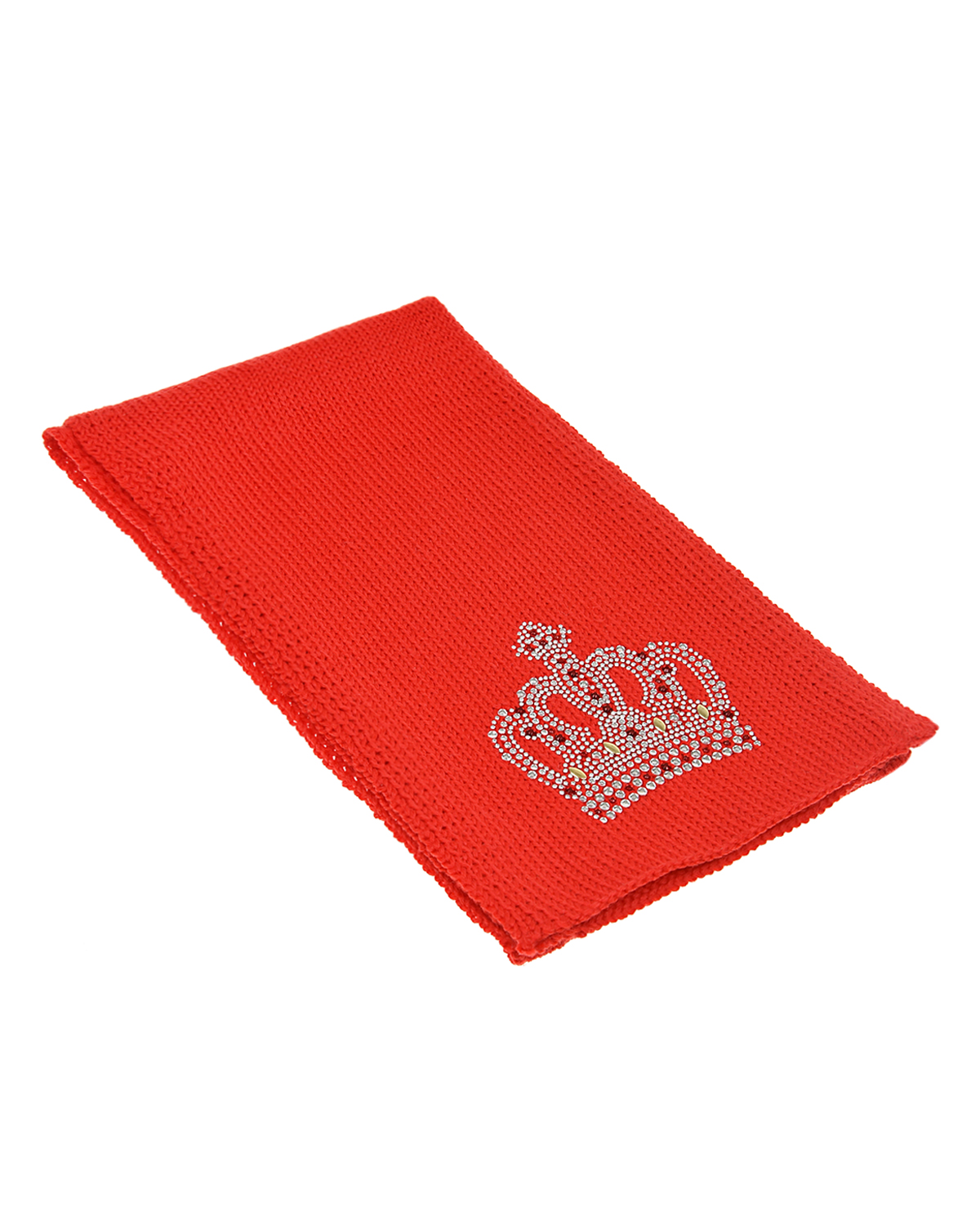 Красный шарф с короной Catya детский