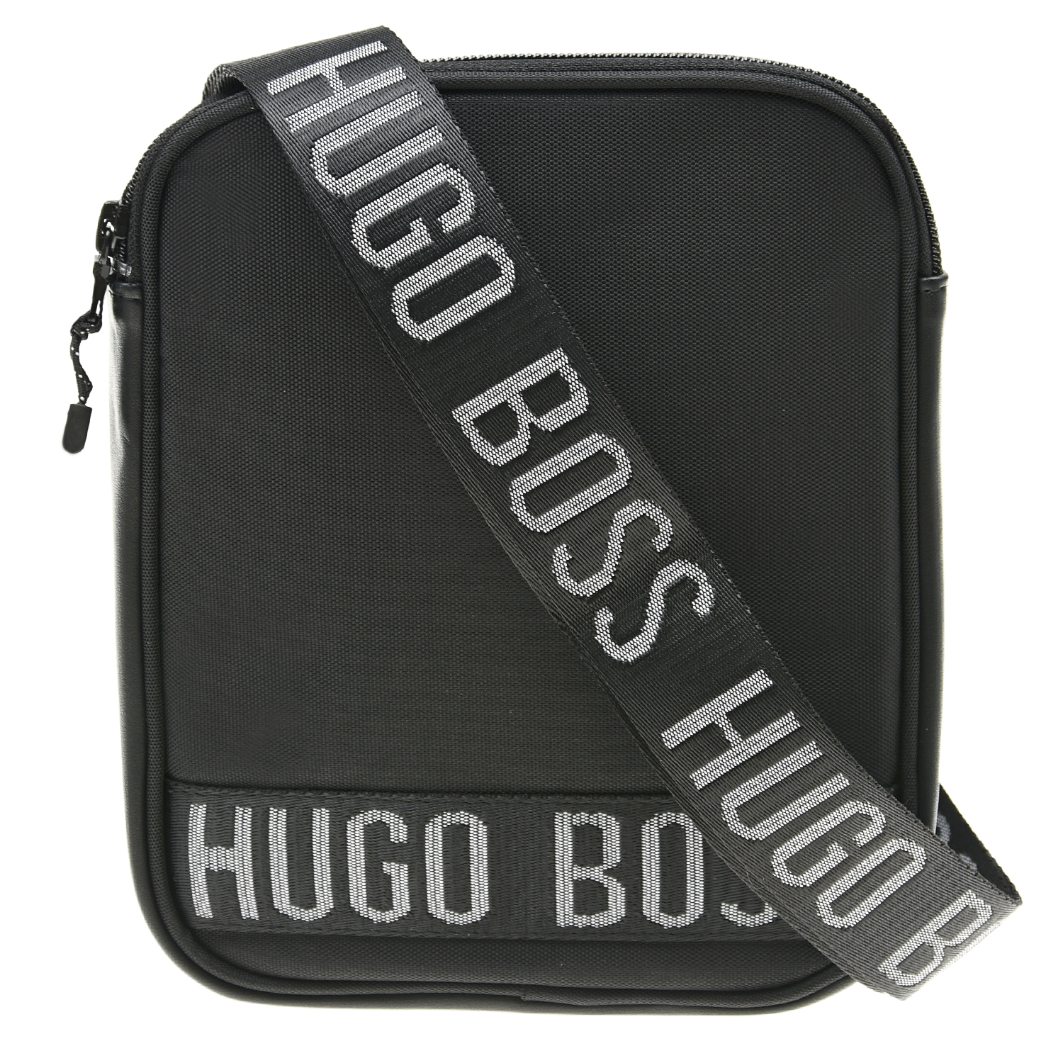 Черная сумка с логотипом 4х23х18 см Hugo Boss детская