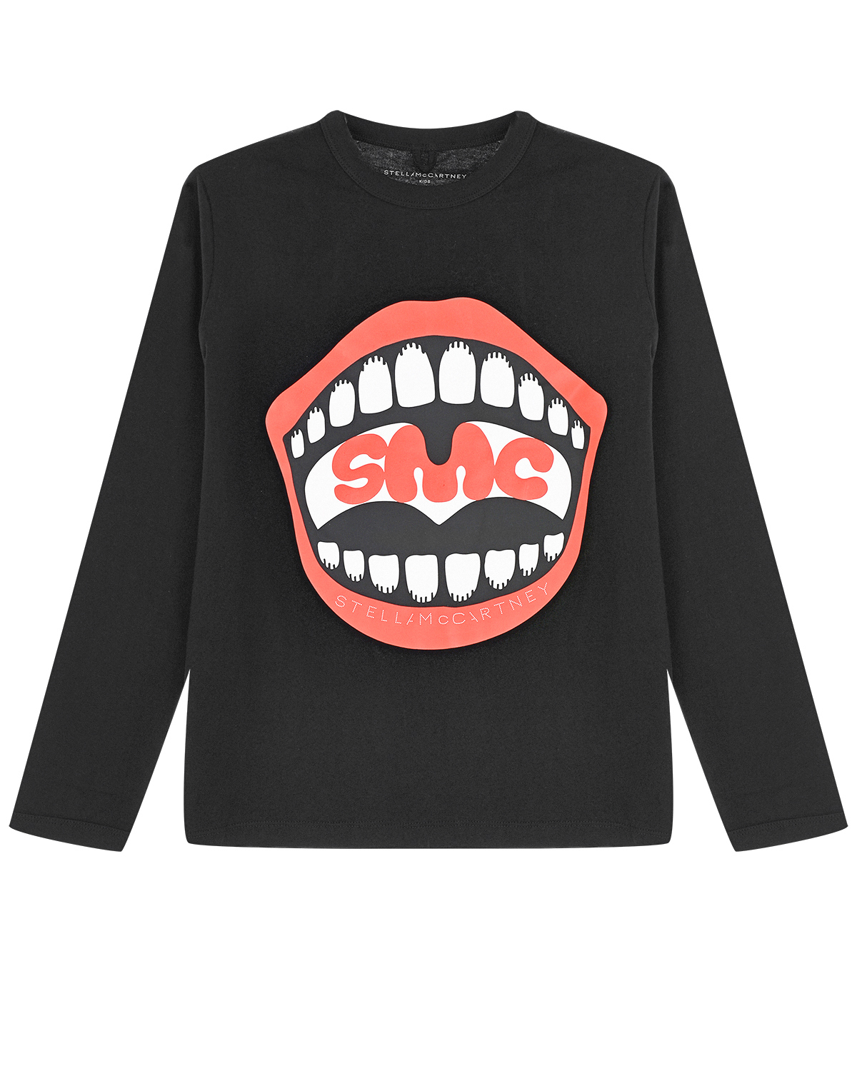 

Толстовка Logo Mouth из эко-хлопка Stella McCartney детская, Черный, Толстовка Logo Mouth из эко-хлопка Stella McCartney детская