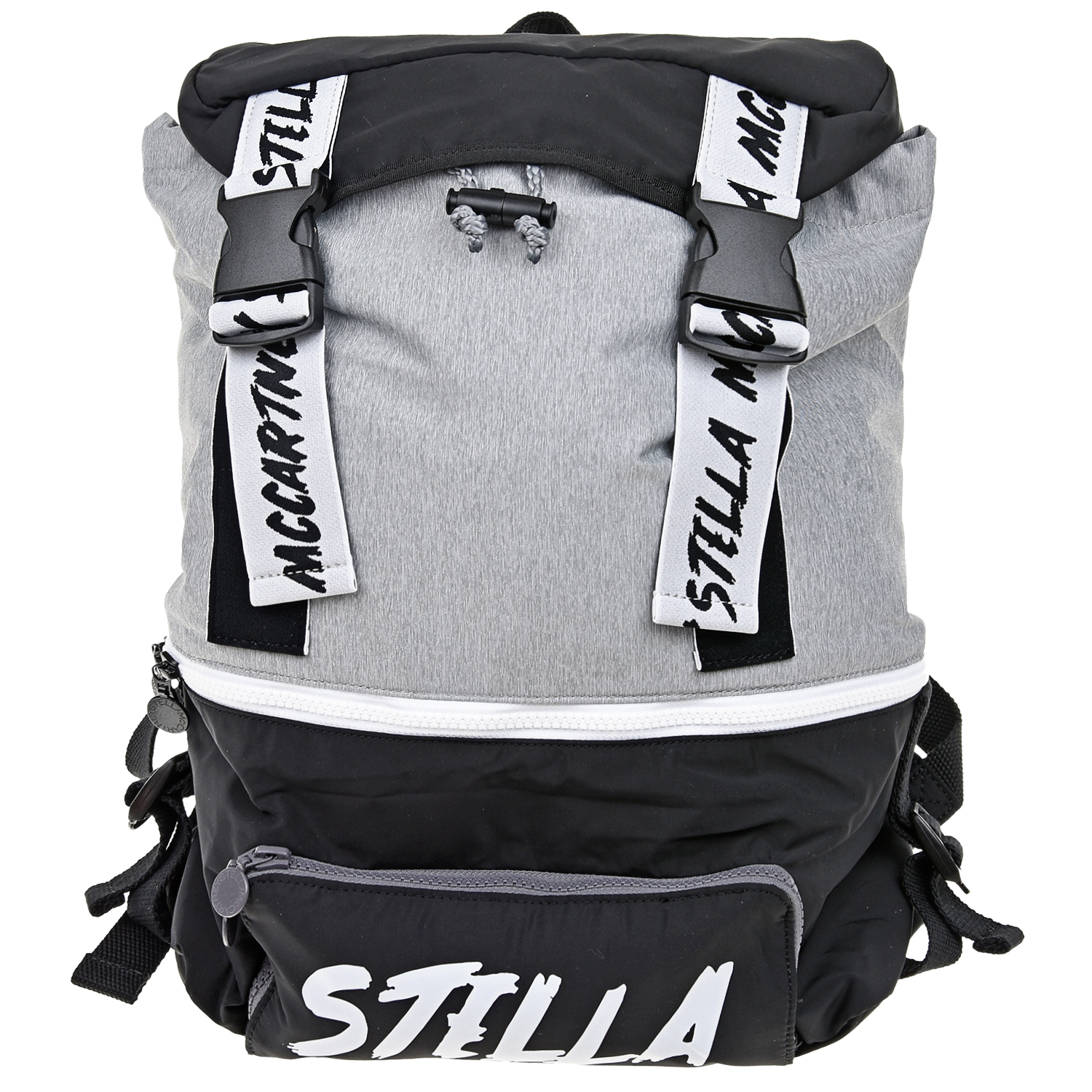 Черно-серый рюкзак 40х30х11 см Stella McCartney детское