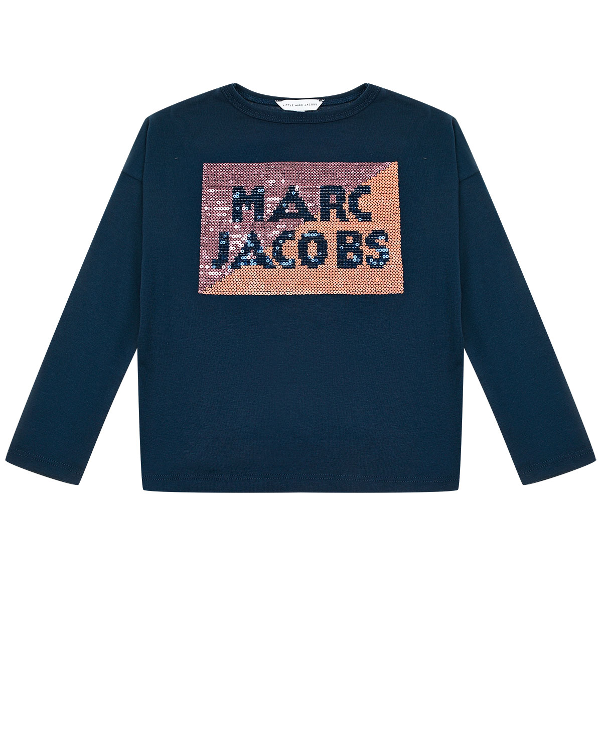 

Толстовка с логотипом из пайеток Little Marc Jacobs детская, Синий, Толстовка с логотипом из пайеток Little Marc Jacobs детская