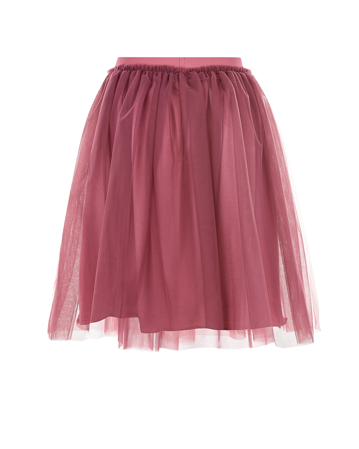 Розовая юбка из тюля IL Gufo детская - фото 2