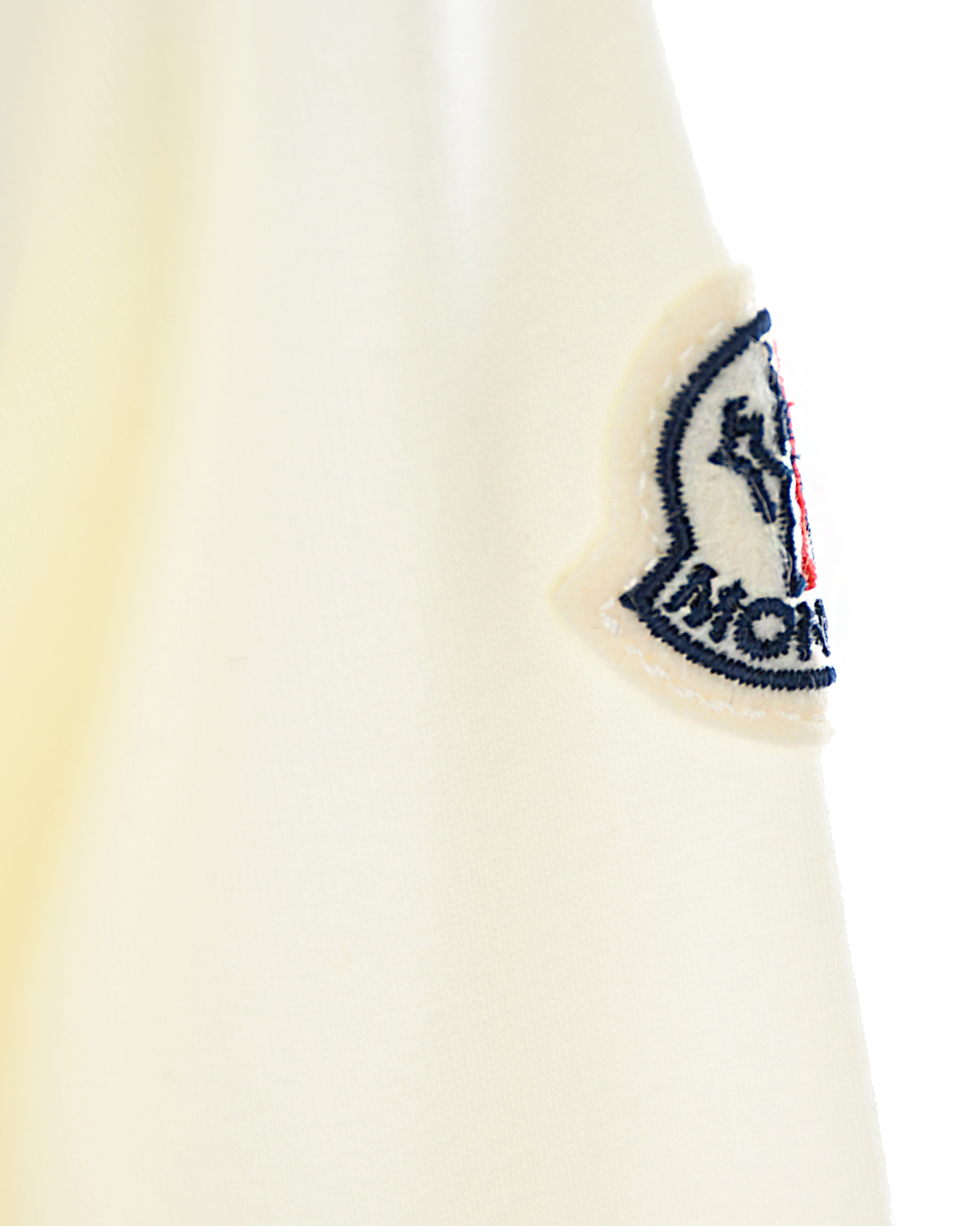 Белая толстовка с логотипом Moncler детская - фото 4