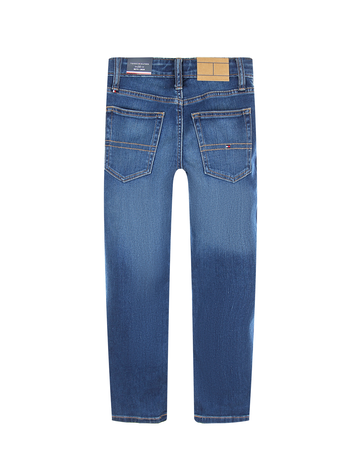 Синие прямые джинсы Tommy Hilfiger детские - фото 2