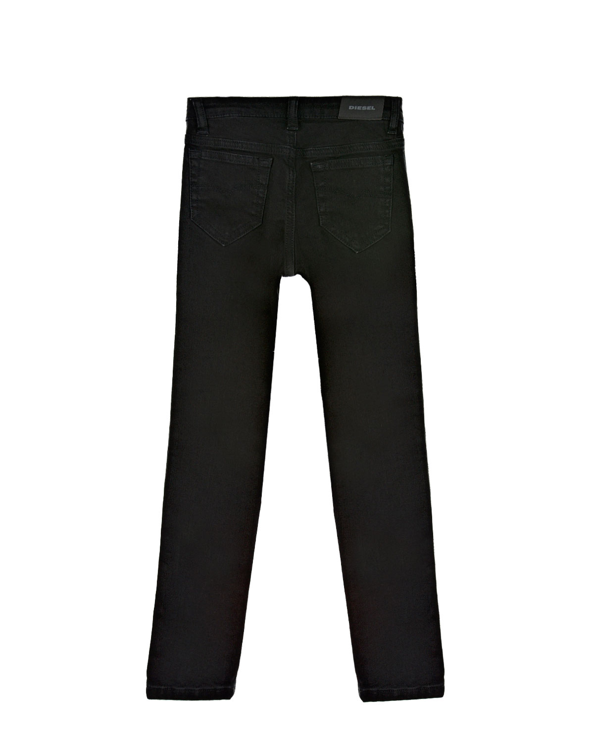 Черные skinny fit джинсы Diesel детские - фото 2
