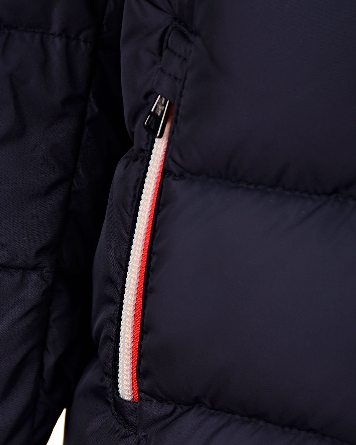 Черный пуховый комплект из куртки и комбинезона Moncler, размер 110, цвет синий - фото 7