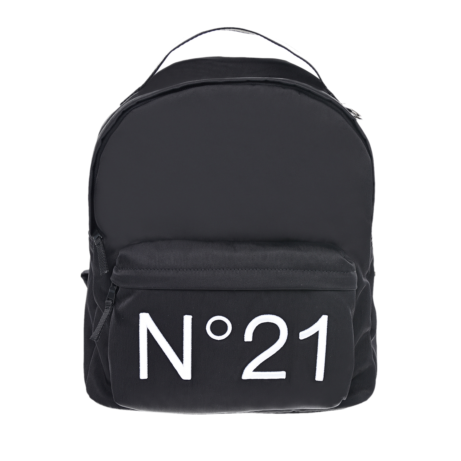 Черный рюкзак с контрастным логотипом, 30х16х36 см No. 21 детский, размер unica