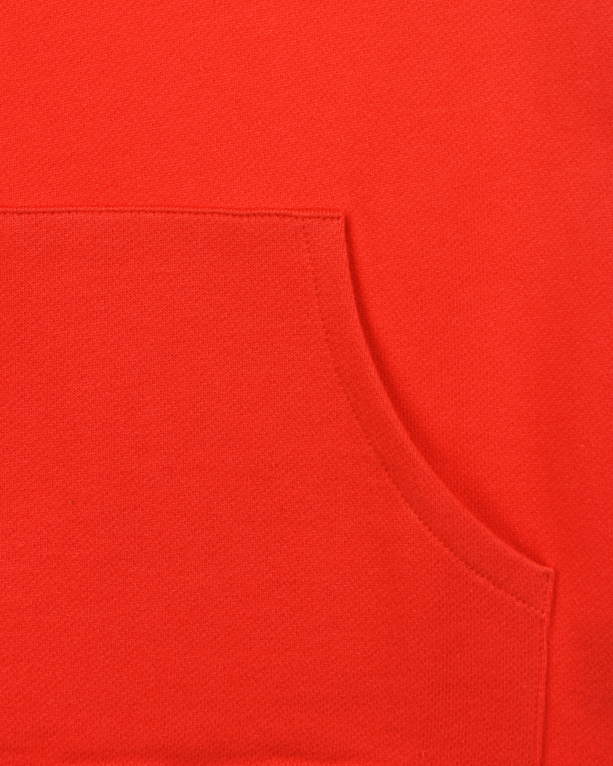 Красный свитшот с карманом-кенгуру Balmain детский, размер 152 - фото 4