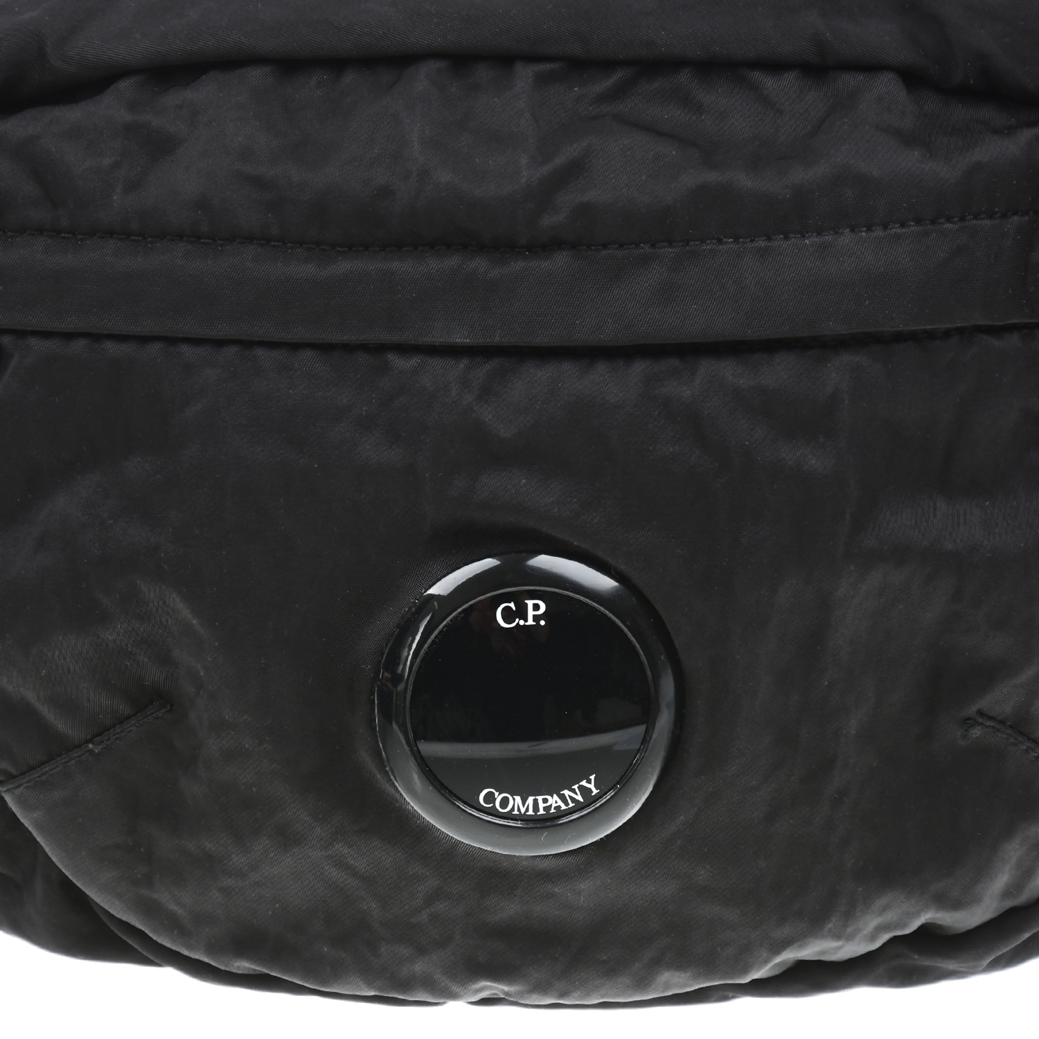 Поясная сумка с двумя отделениями, 24х7х14 см CP Company детская, размер unica, цвет черный - фото 6