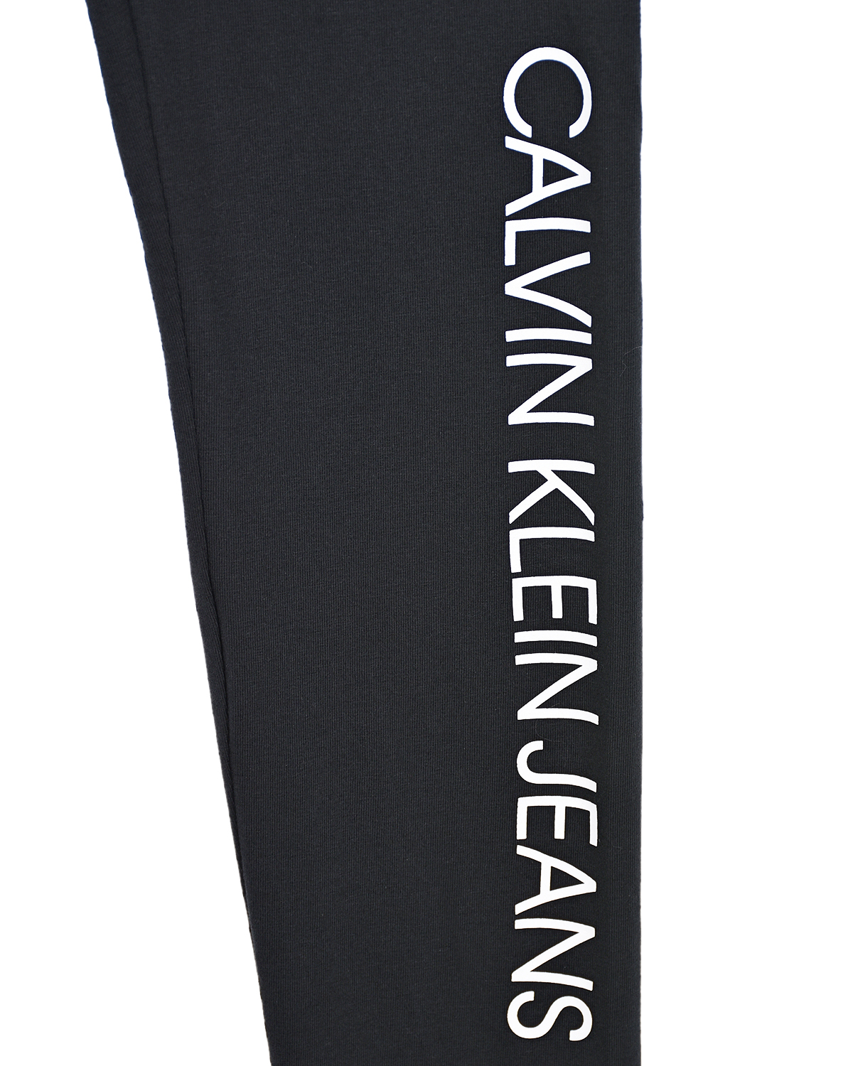 Черные леггинсы с логотипом Calvin Klein, размер 152, цвет нет цвета - фото 3