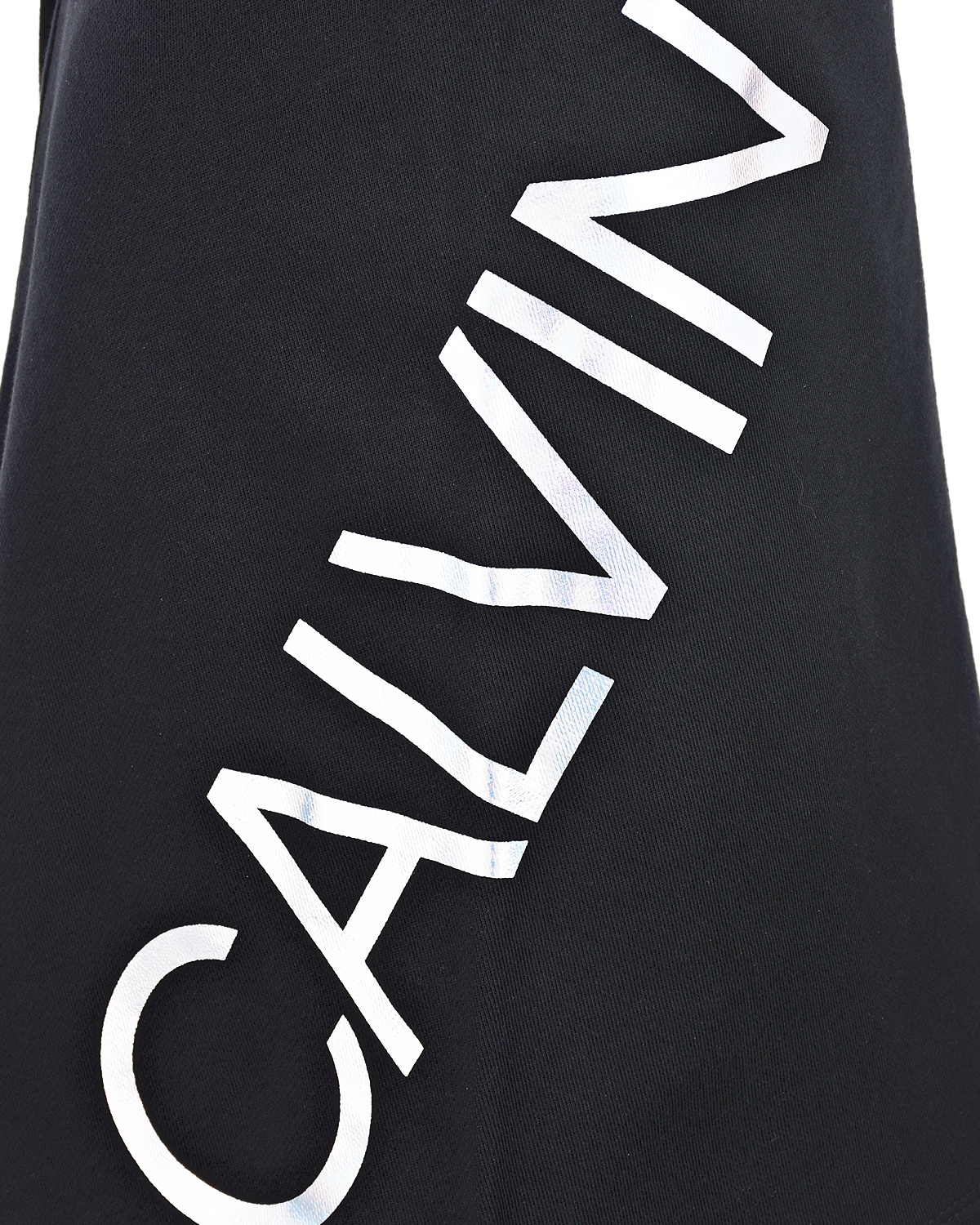 Черная юбка с логотипом Calvin Klein детская, размер 140, цвет черный - фото 3