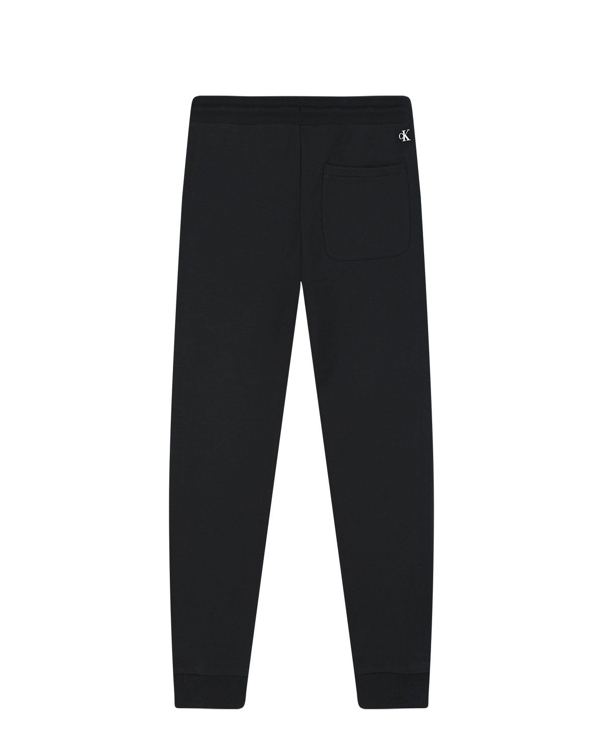 Черные спортивные брюки с белым логотипом Calvin Klein детские, размер 140, цвет нет цвета - фото 2