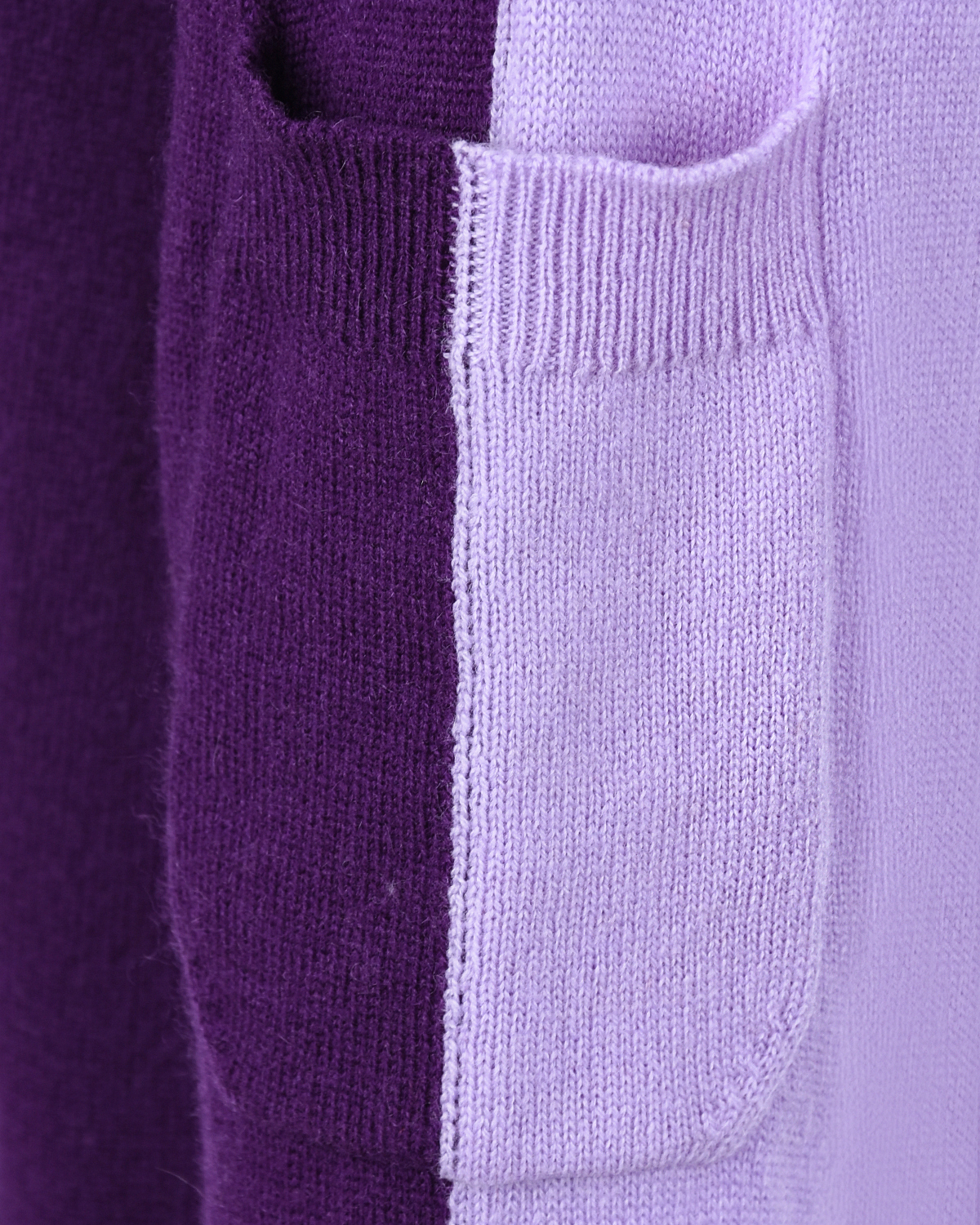 Джемпер с V-образным вырезом из шерсти и кашемира Chinti&Parker, размер 40, цвет сиреневый - фото 6