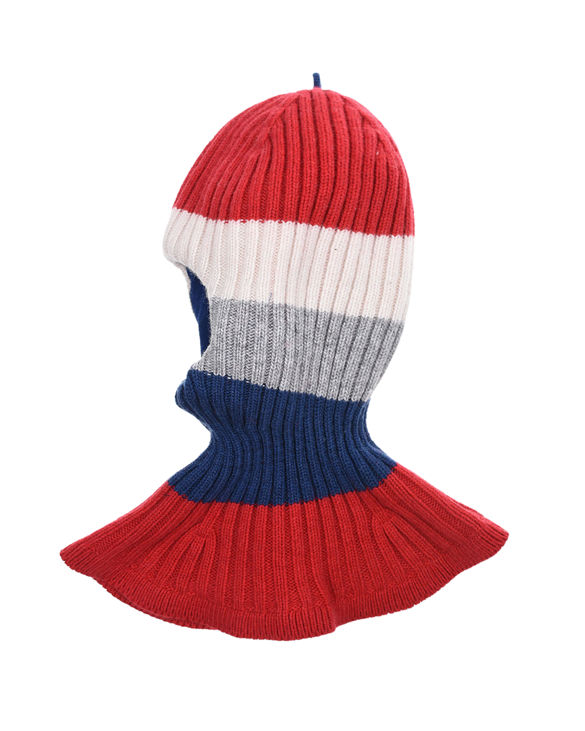 Шапка-шлем утепленная колорблок Chobi детская, размер 48/50, цвет красный - фото 3