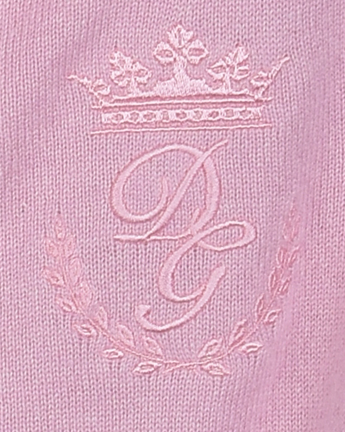 Розовая толстовка из кашемира Dolce&Gabbana детская, размер 104, цвет розовый - фото 3