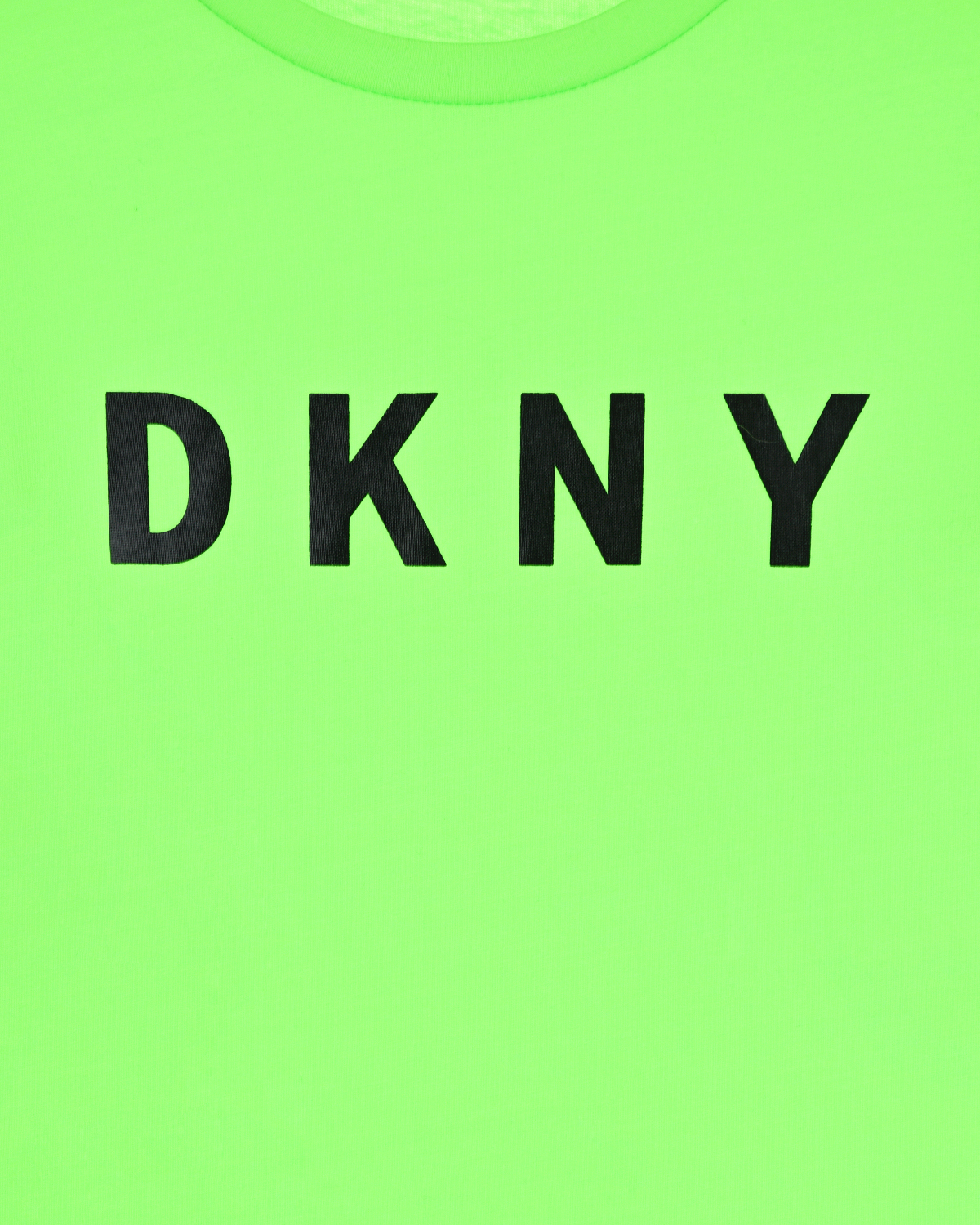 Зеленая толстовка с логотипом DKNY детская, размер 140, цвет зеленый - фото 3