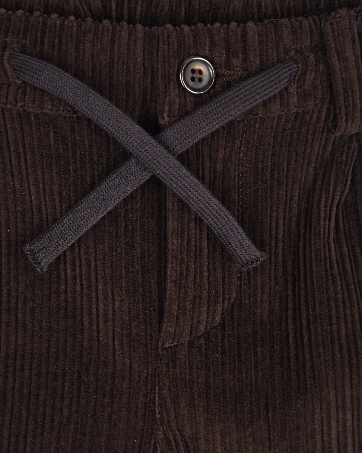 Вельветовые брюки с поясом на кулиске Dolce&Gabbana детские, размер 98, цвет коричневый - фото 3