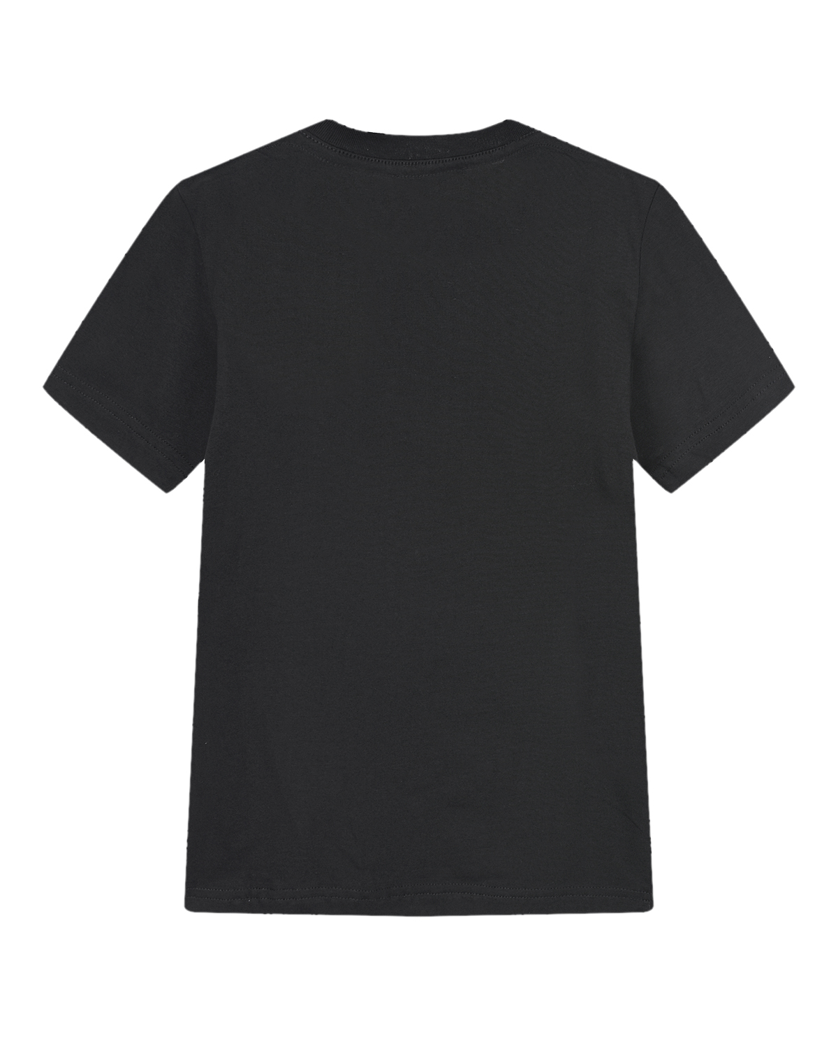 Хлопковая футболка черного цвета Dsquared2 детская, размер 140 - фото 2