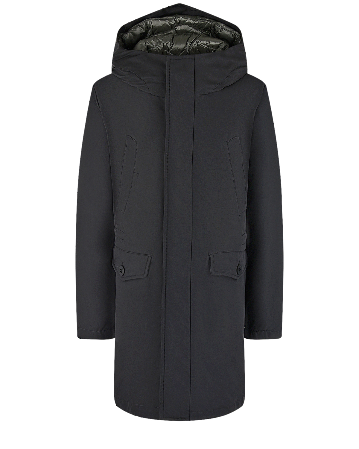 Пуховое пальто черного цвета Freedomday детское, размер 128 - фото 1