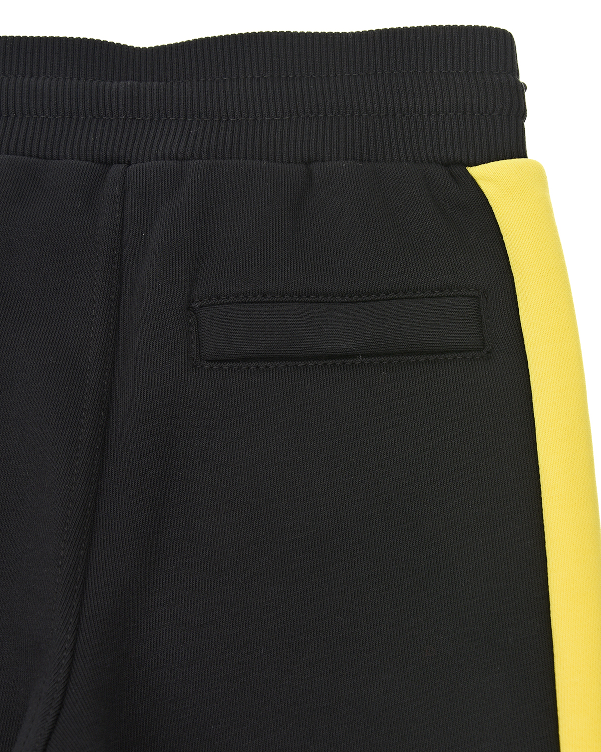 Черные спортивные брюки с желтыми вставками Givenchy детские, размер 104, цвет черный - фото 6