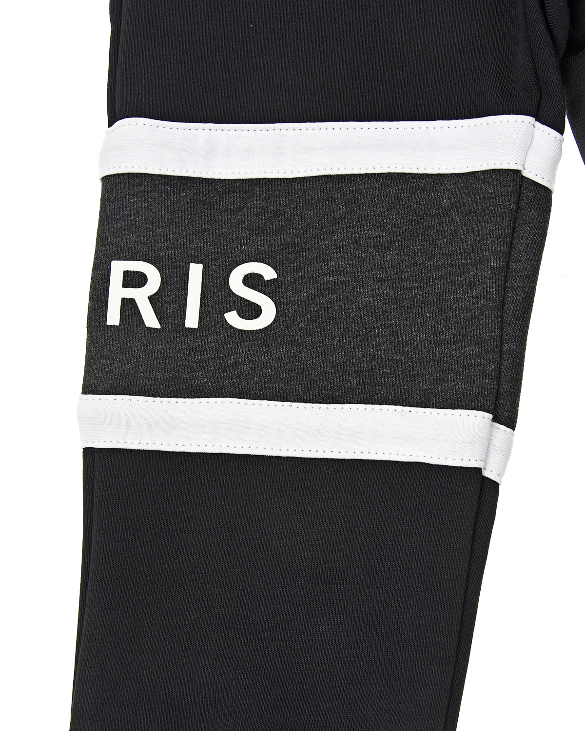 Черные спортивные брюки с белыми полосками Givenchy детские, размер 104, цвет черный - фото 3