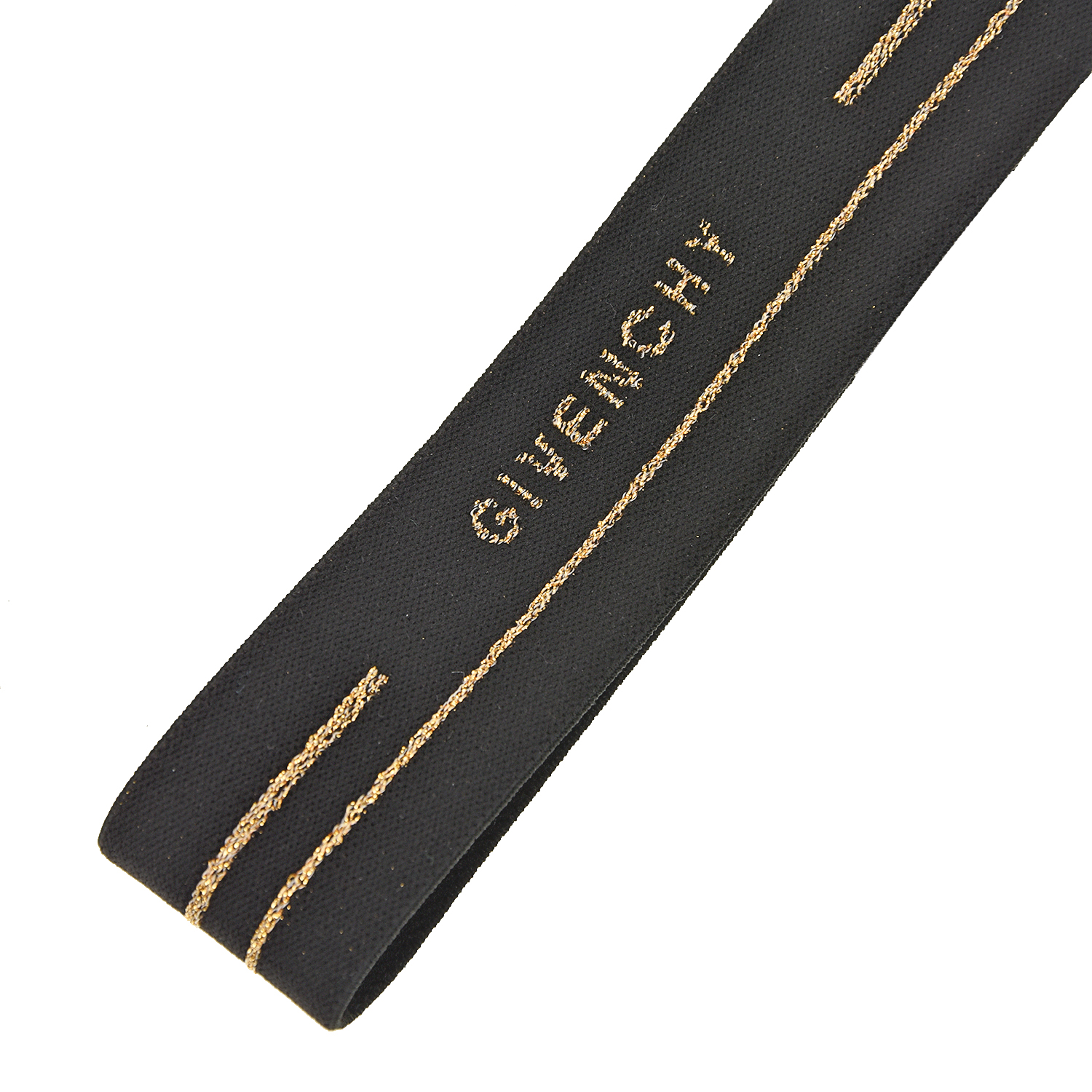 Повязка с золотистой отделкой Givenchy детская, размер 3, цвет черный - фото 3