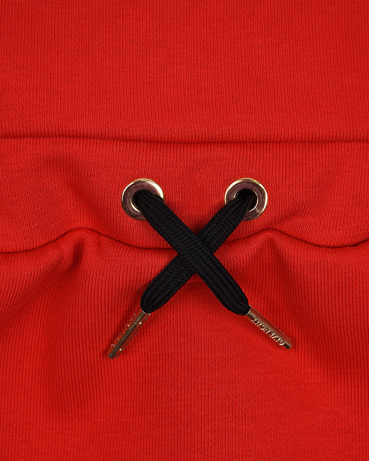 Красное платье с золотым логотипом Givenchy детское, размер 80, цвет красный - фото 4
