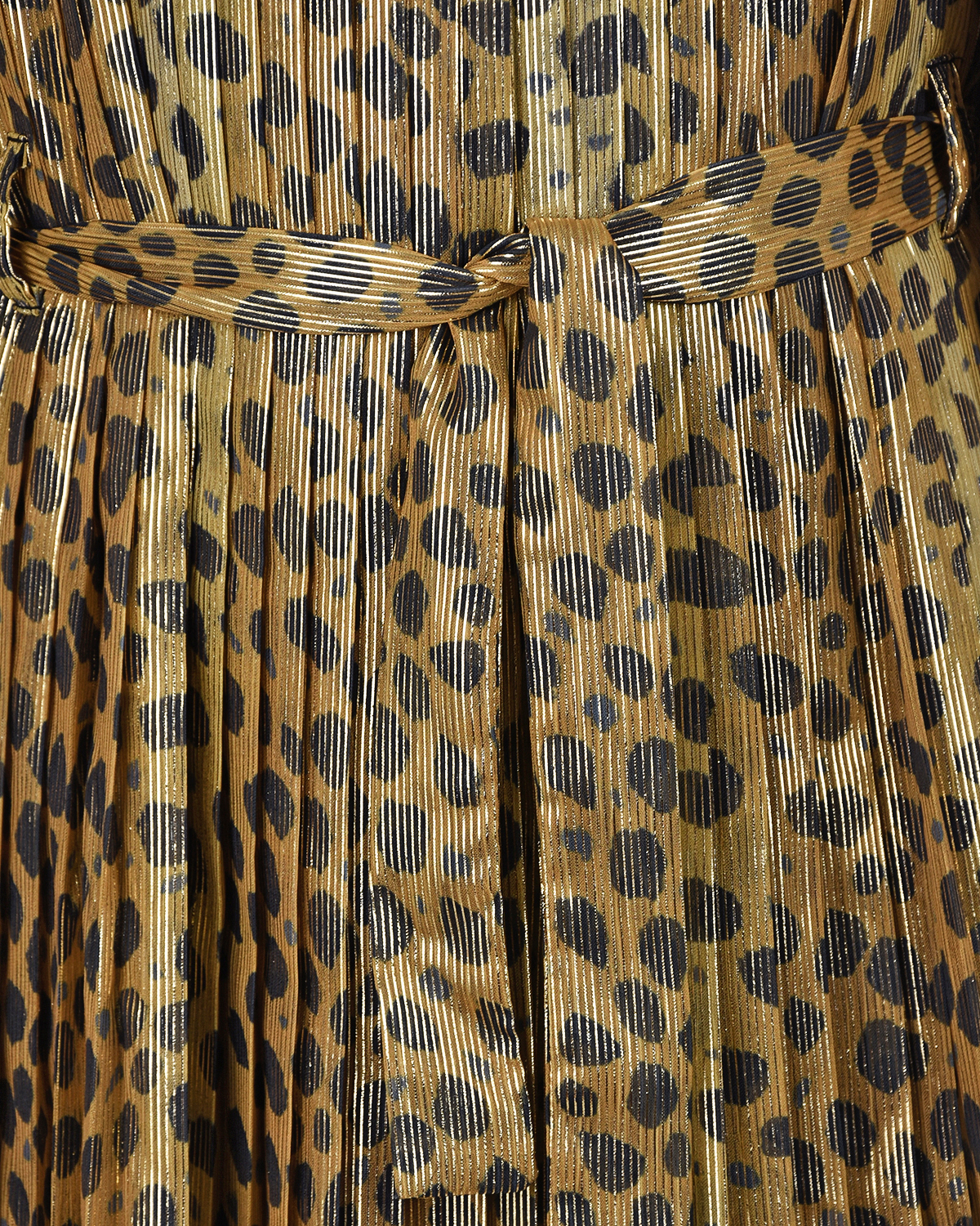 Платье с леопардовым принтом Little Marc Jacobs детское, размер 116, цвет нет цвета - фото 3