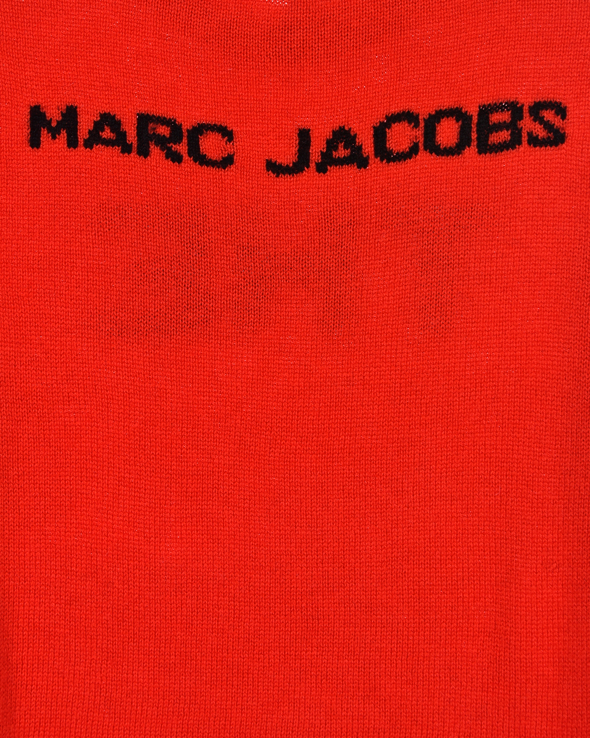 Красный джемпер из шерсти и кашемира Little Marc Jacobs детский, размер 116 - фото 4