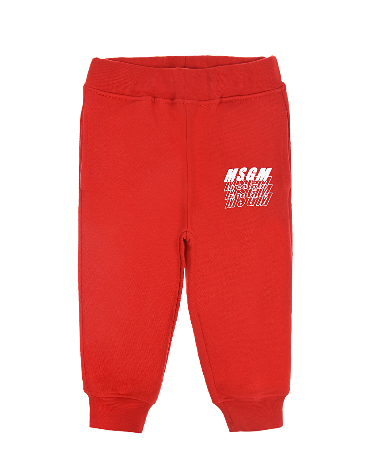 Красный спортивный костюм MSGM детский, размер 80 - фото 4