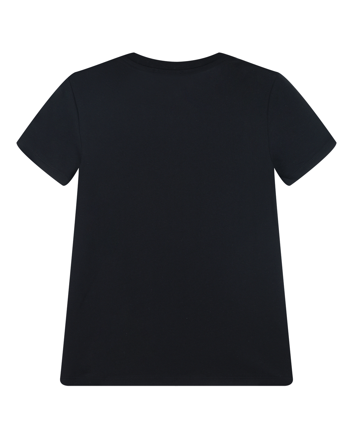 Черная футболка с принтом "Love" MSGM детская, размер 128, цвет черный - фото 2
