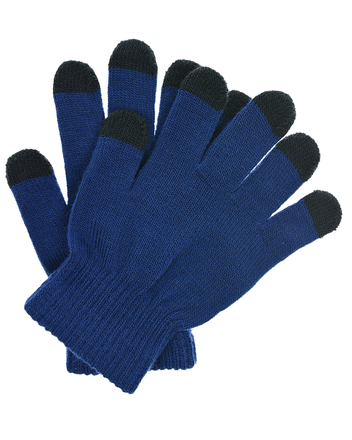 Комплект из двух пар перчаток Keio Ink Blue Molo детский, размер 140, цвет мультиколор - фото 3