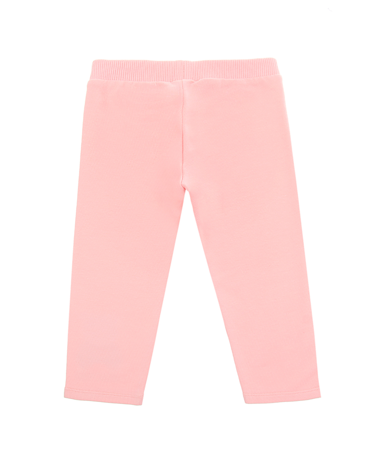 Розовые спортивные брюки с принтом "медвежонок" Moschino детские, размер 74, цвет розовый - фото 2