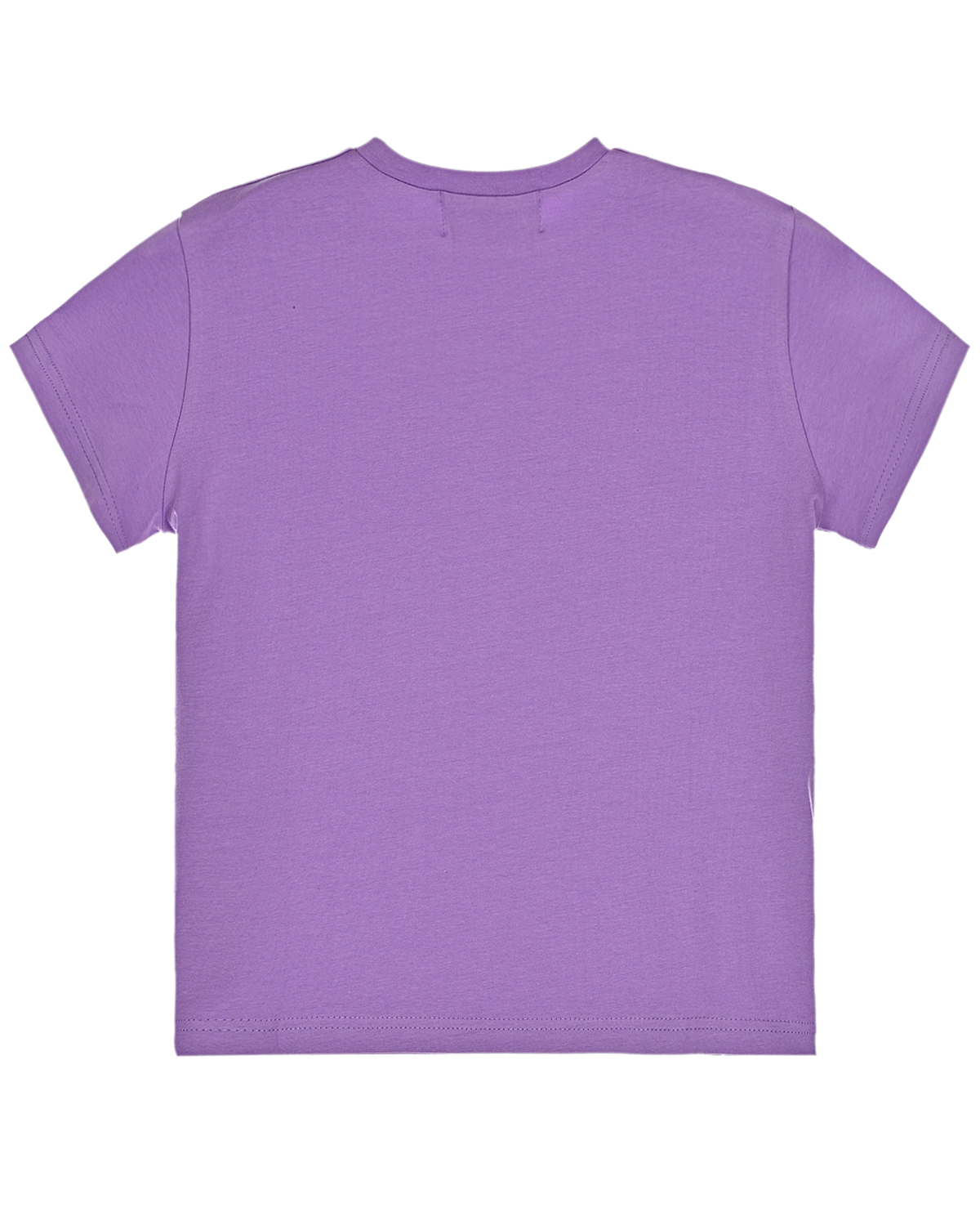 Фиолетовая футболка с принтом Natasha Zinko детская, размер 140, цвет фиолетовый - фото 2