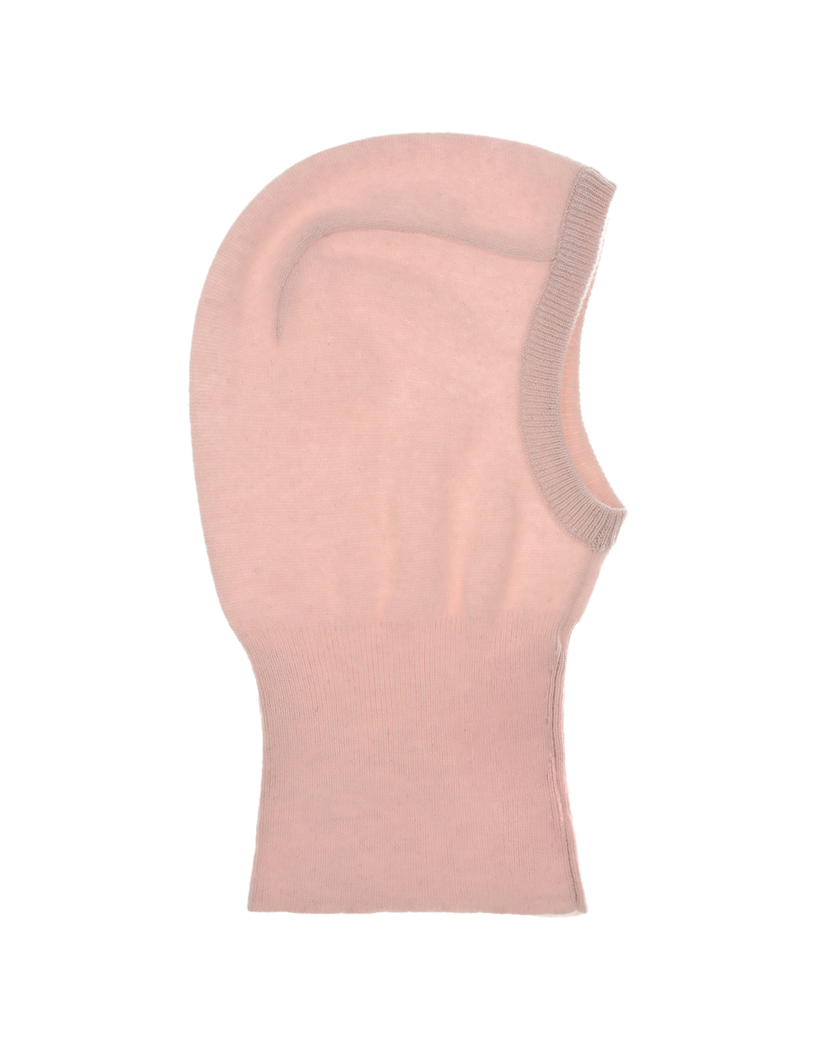Розовая шапка-шлем из кашемира Oscar et Valentine детская, размер L, цвет розовый