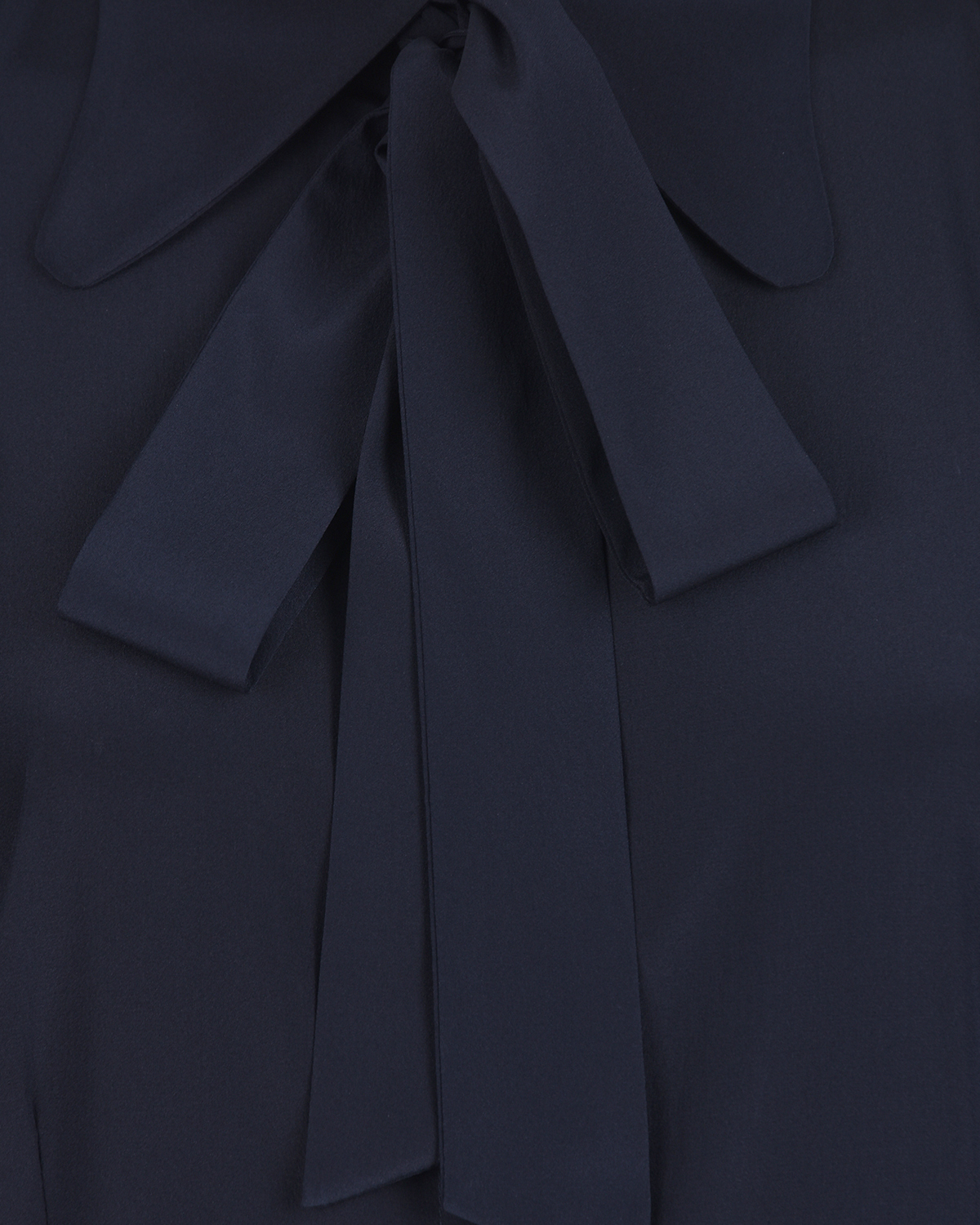 Темно-синее шелковое платье Parosh, размер 42, цвет нет цвета - фото 6