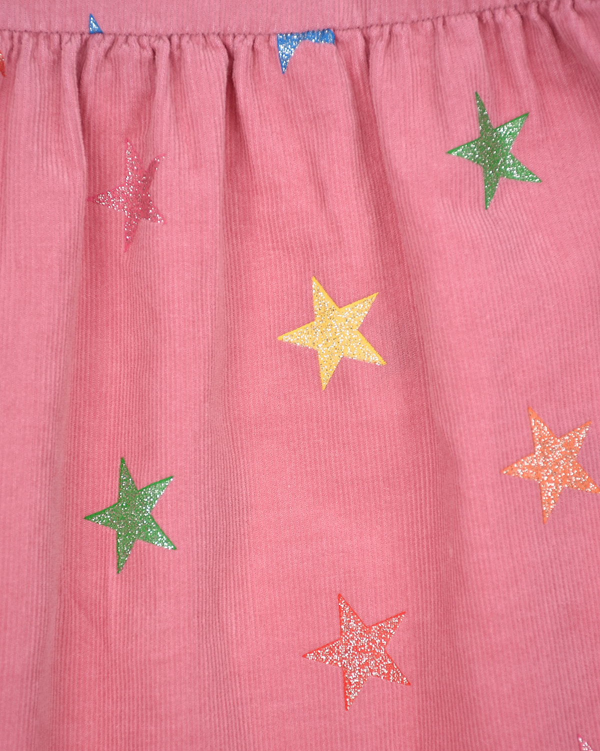Розовое вельветовое платье Stella McCartney детское, размер 80, цвет розовый - фото 3