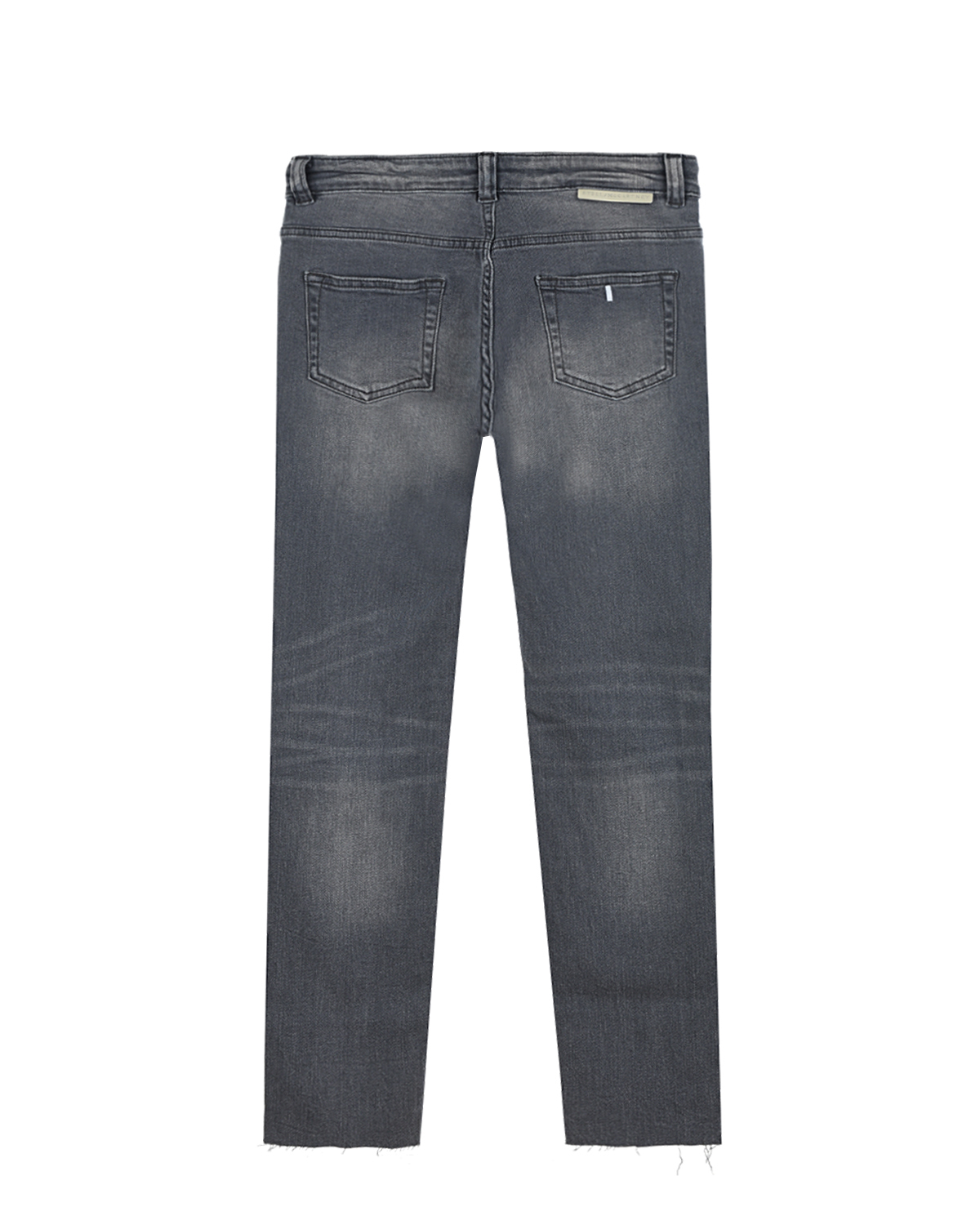 Серые джинсы с потертостями Stella McCartney детские, размер 152, цвет серый - фото 2