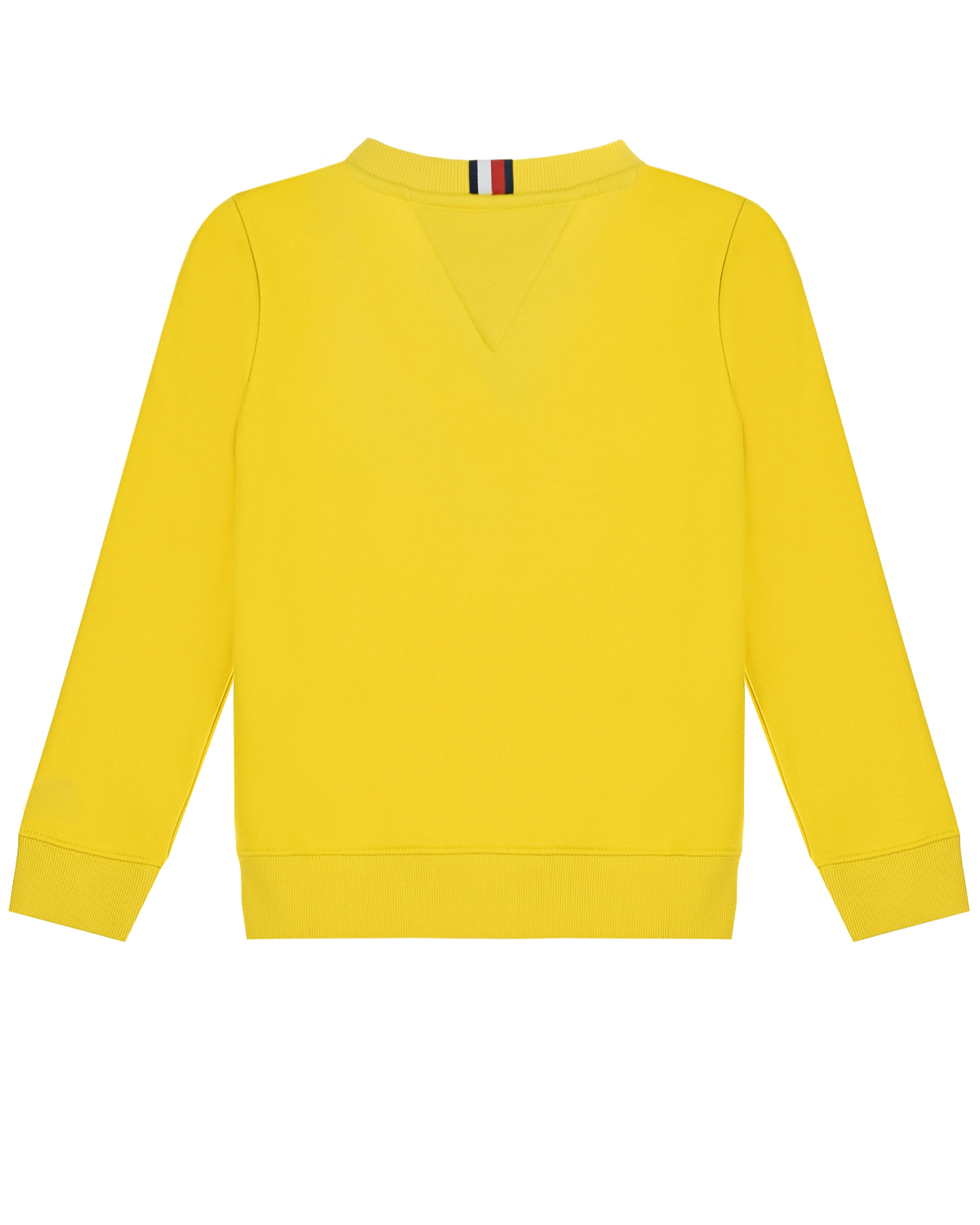 Желтый свитшот с синим логотипом Tommy Hilfiger детский, размер 128 - фото 2