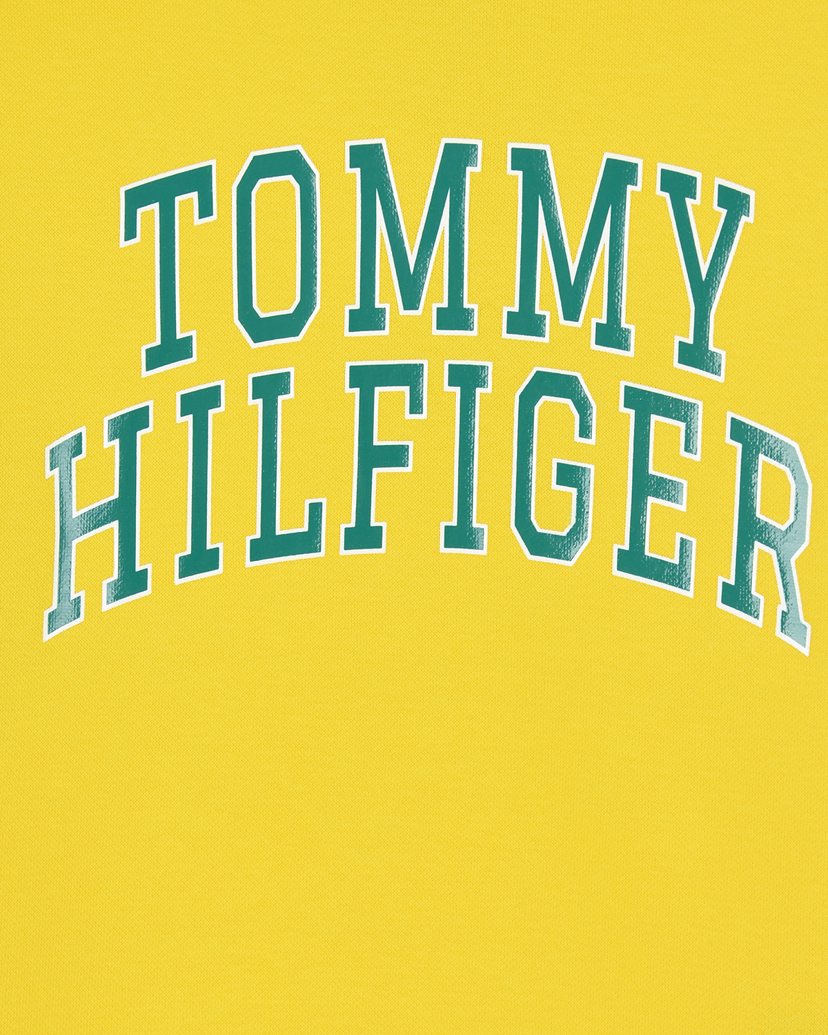 Желтый свитшот с синим логотипом Tommy Hilfiger детский, размер 128 - фото 3