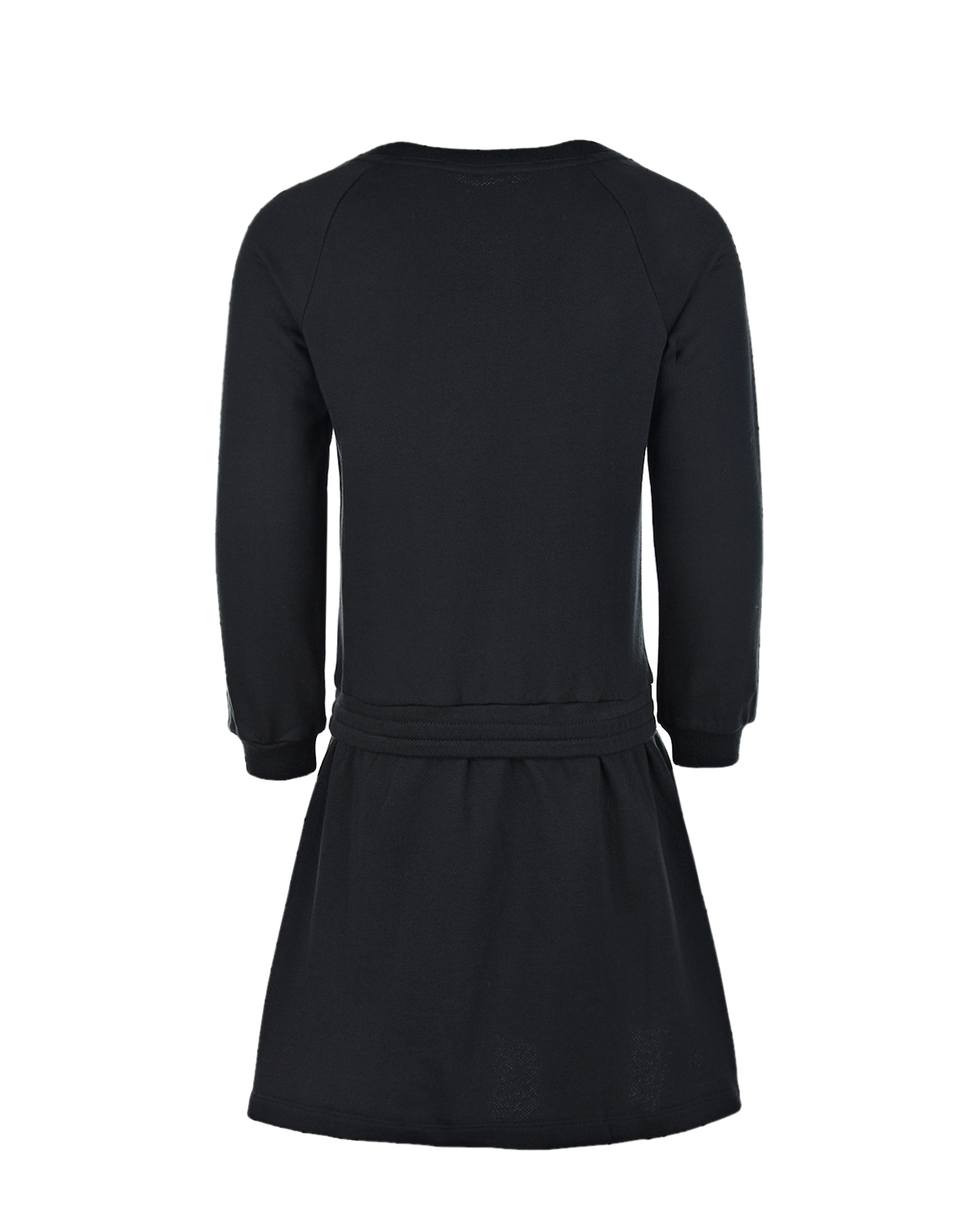 Черное платье с вышивкой стеклярусом TWINSET детское, размер 128, цвет черный - фото 2