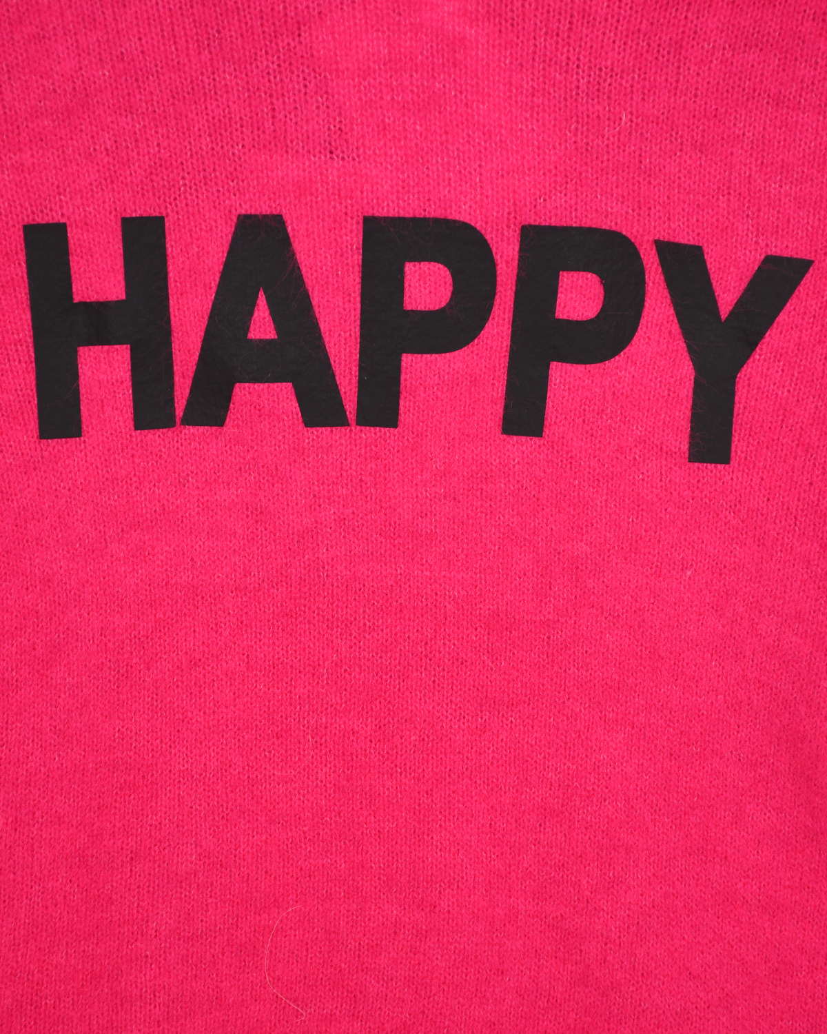 Розовый джемпер с принтом "HAPPY" TWINSET детский, размер 140 - фото 3