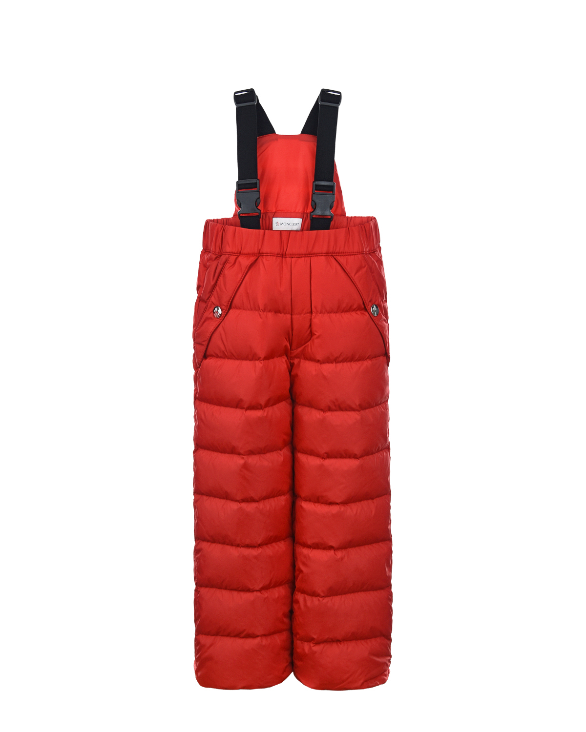 Красный зимний комплект для мальчиков Moncler детский, размер 104 - фото 4