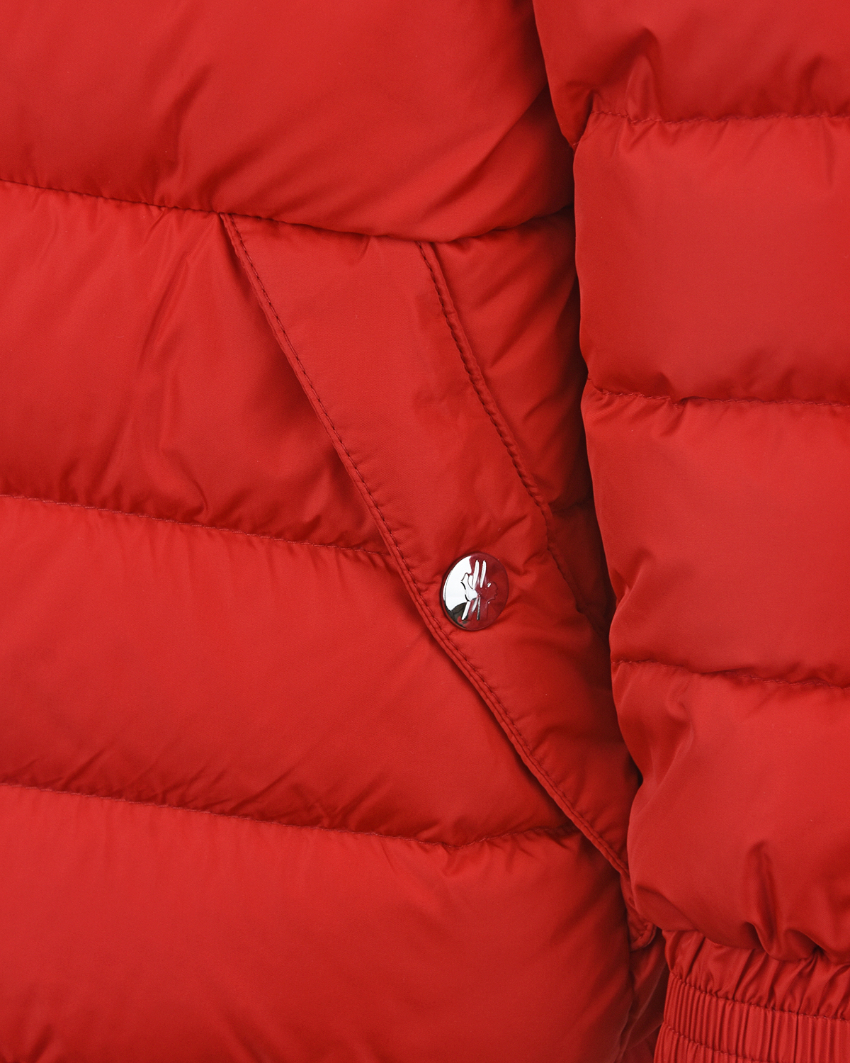 Красный зимний комплект для мальчиков Moncler детский, размер 104 - фото 8