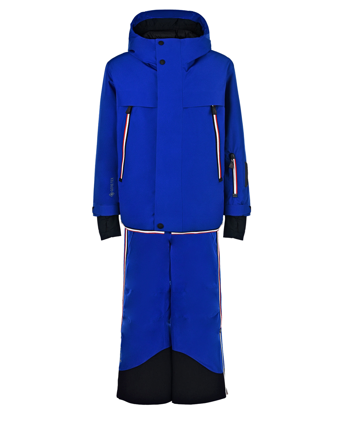 Горнолыжный комплект с курткой и брюками Moncler детский, размер 128, цвет синий - фото 1